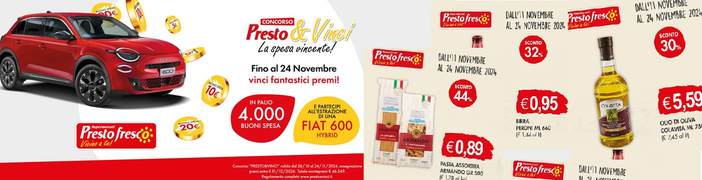 È corsa allo scontrino da Prestrofresco per aggiudicarsi i premi in palio, approfittando delle offerte in arrivo per il Natale È corsa allo scontrino da Prestrofresco per aggiudicarsi i premi in palio, approfittando delle offerte in arrivo per il Natale