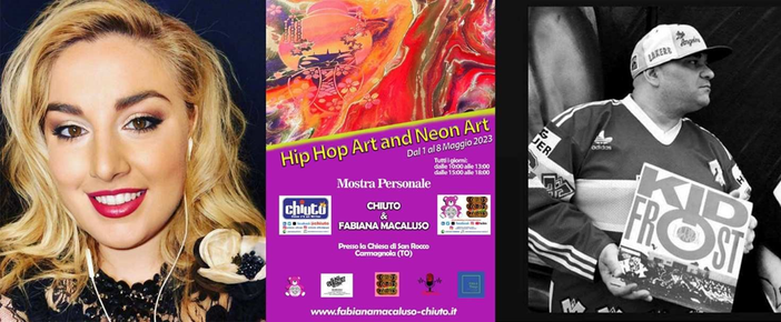 In arrivo nel Torinese tre eventi d’arte da non perdere con Writer Chiuto e Fabiana Macaluso Art Director In arrivo nel Torinese tre eventi d’arte da non perdere con Writer Chiuto e Fabiana Macaluso Art Director