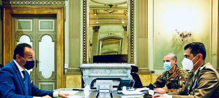 Cirio e il generale Figliuolo