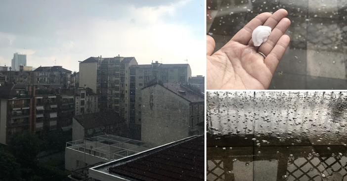 Maltempo . immagine d'archivio