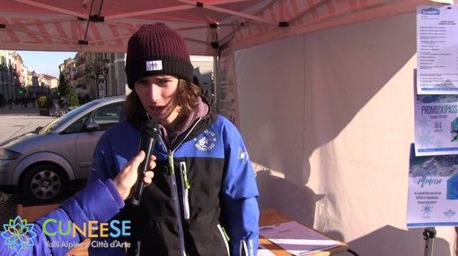 "È bellissimo sciare intorno al Monviso" (Video) "È bellissimo sciare intorno al Monviso" (Video)