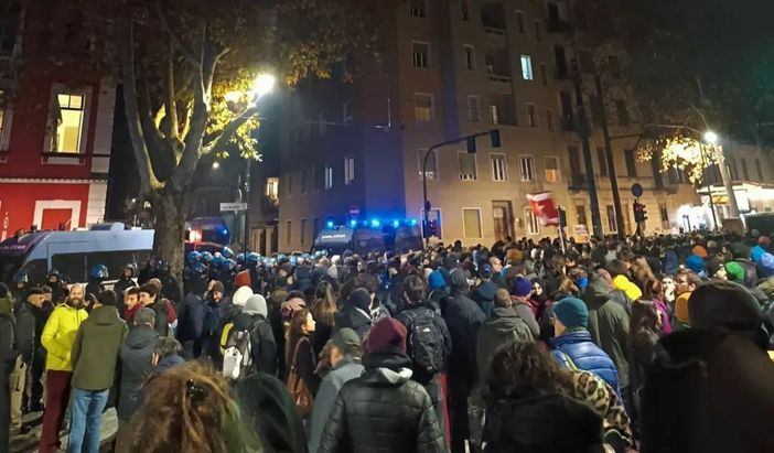 AVS Venaria al corteo per Askatasuna, Lega attacca: "Bel biglietto per chi si candida a guidare la Città"