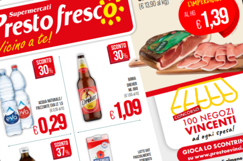 Approfitta delle offerte del volantino e vinci buoni spesa fino a 10.000 euro Approfitta delle offerte del volantino e vinci buoni spesa fino a 10.000 euro