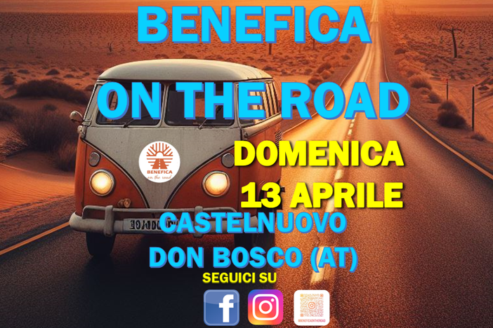 Castelnuovo Don Bosco: torna BENEFICA ON THE ROAD! Castelnuovo Don Bosco: torna BENEFICA ON THE ROAD!