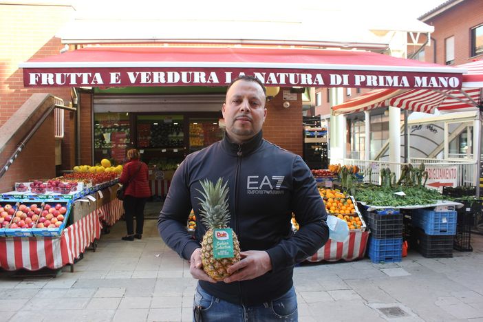 Chicco, ambulante di frutta e verdura