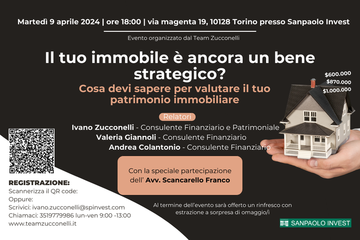 Il tuo immobile è ancora un bene strategico? Cosa devi sapere per valutare il tuo Patrimonio  Immobiliare Il tuo immobile è ancora un bene strategico? Cosa devi sapere per valutare il tuo Patrimonio  Immobiliare