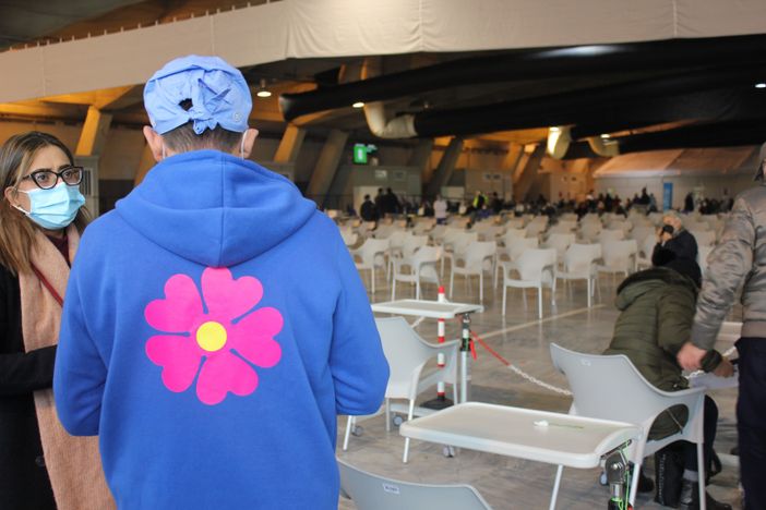 hub vaccinale del Valentino hub vaccinale del Valentino