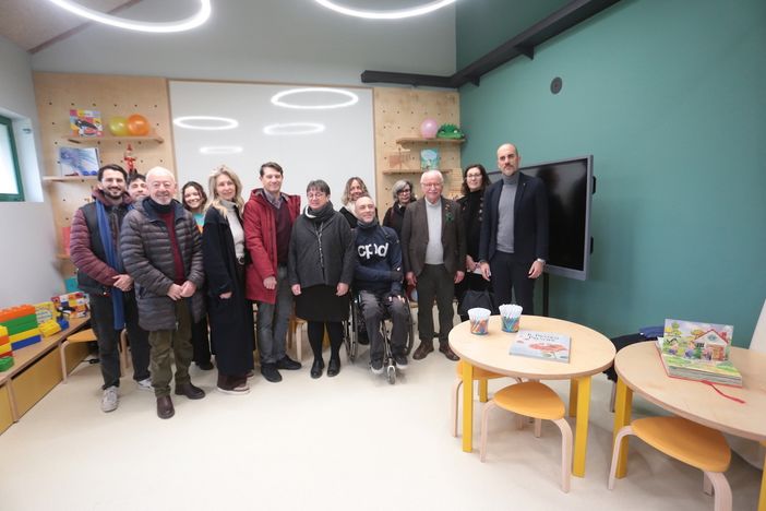 La nuova aula Dsa a Venaria