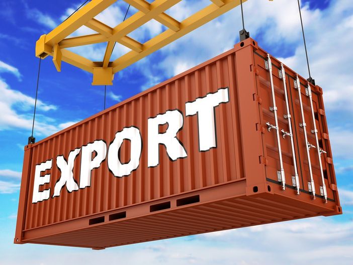 Cargo con la scritta export