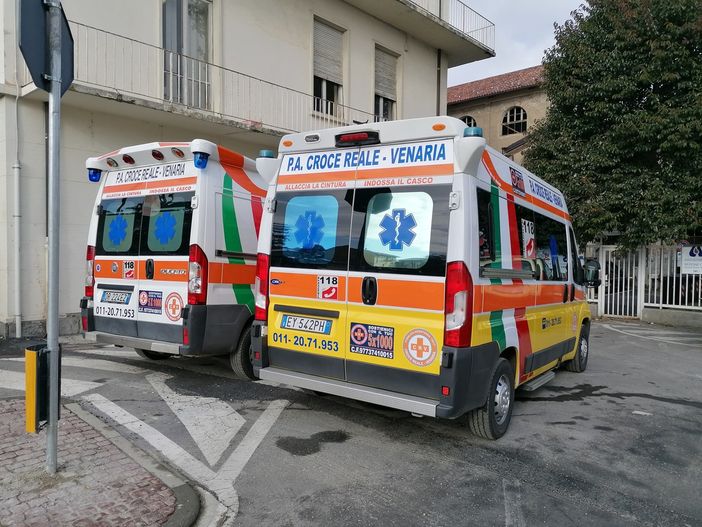 ambulanze in parcheggio