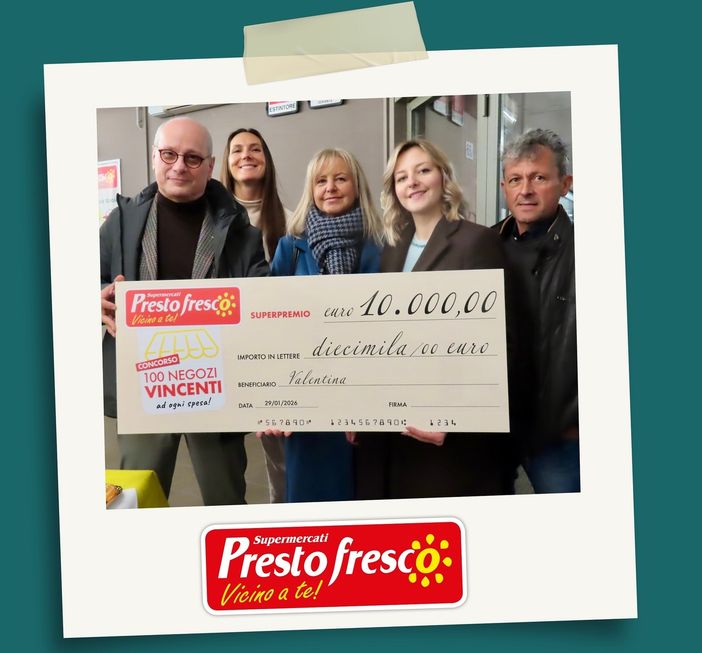 Valentina di Alba vince il superpremio da 10.000 euro: il lieto fine del concorso “100 Negozi Vincenti!”