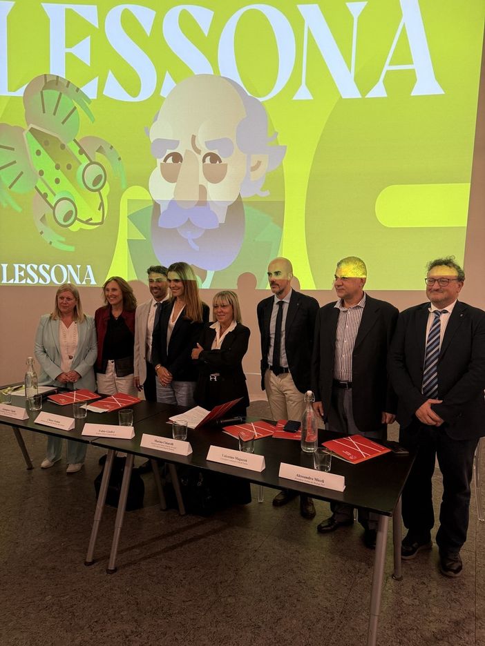 Un momento della conferenza stampa di presentazione