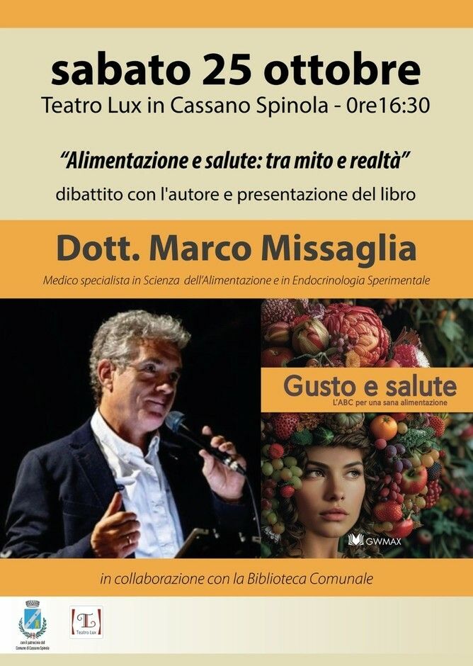 “Alimentazione e salute: tra mito e realtà” “Alimentazione e salute: tra mito e realtà”