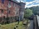 Saluzzo, parziale veduta in anteprima dell'Antiquariato da giardino, in allestimento negli spazi esterni della Castiglia, dove il 10 maggio si apre la 47 Mostra nazionale dell'Antiquariato