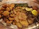 Fritto misto alla piemontese, a pranzo del 25 aprile, al Wellington di Paesana