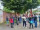 Protesta degli insegnanti in strada