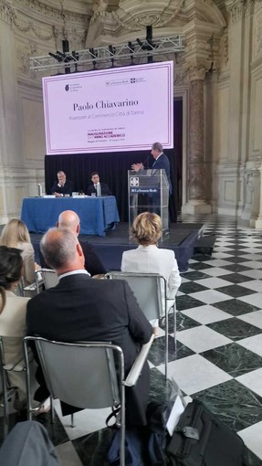 Cerimonia di inaugurazione a Venaria