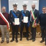 Collegno premia il comandante della Polizia locale Galletta e il commissario Sandri