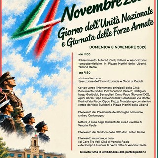 La locandina degli eventi in programma