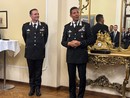 Il Colonnello Andrea Siazzu (a destra) insieme al Comandante Provinciale di Torino Generale di Brigata Roberto De Cinti