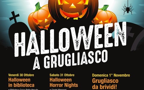 Halloween a Grugliasco, tanti gli eventi per grandi e piccini