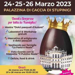 Voglia di Pasqua? La Pasqua è reale alla Palazzina di caccia di Stupinigi!