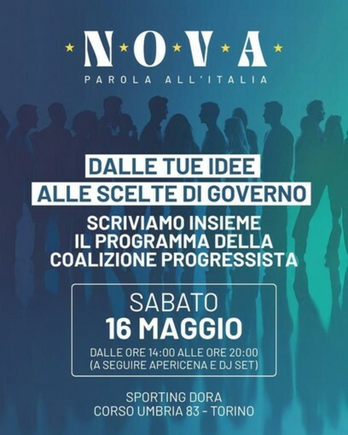 Il Movimento 5 Stelle presenta NOVA: un innovativo sistema di reale partecipazione politica