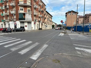 Il sopralluogo della Circoscrizione 5 in via Druento