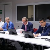 Il presidente Cirio e l’assessore Bussalino Il presidente Cirio e l’assessore Bussalino
