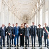 La visita del presidente Mattarella alla Reggia di Venaria