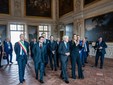 La visita del presidente Mattarella alla Reggia di Venaria