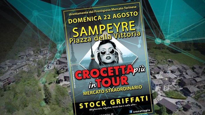 Sampeyre (Cuneo): domenica 22 agosto la moda torna in piazza con Crocetta Più!