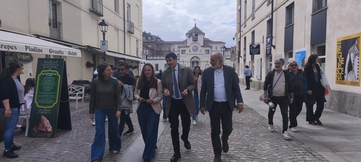 Fratoianni in visita a Moncalieri e Venaria Fratoianni in visita a Moncalieri e Venaria