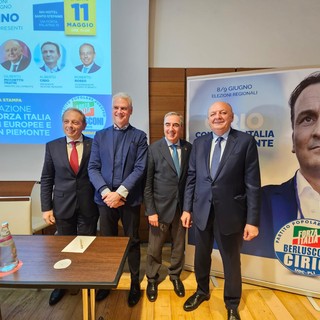 Regionali 2024, i candidati di Forza Italia a Torino