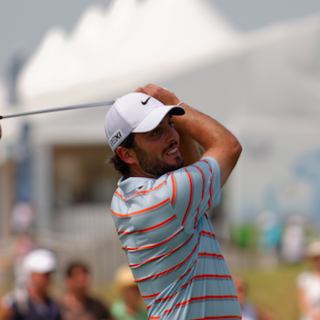 Una immagine di Francesco Molinari, tra i golfisti più attesi