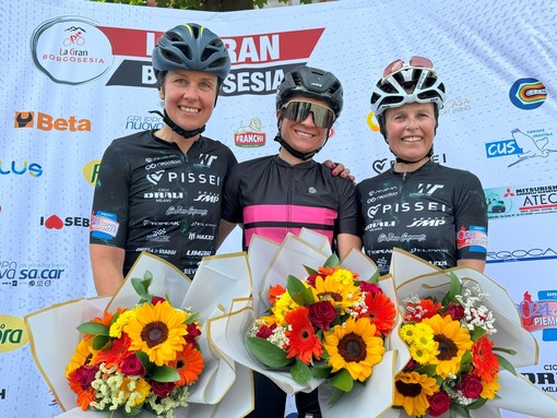 Alla granfondo “La Gran Borgosesia” vittoria per Matteo Raimondi e Giulia Bisso Alla granfondo “La Gran Borgosesia” vittoria per Matteo Raimondi e Giulia Bisso