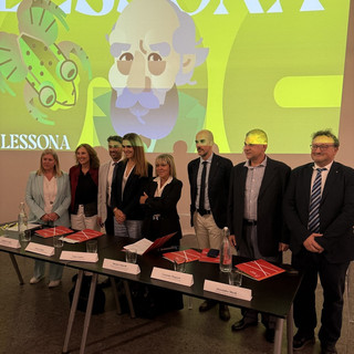 Un momento della conferenza stampa di presentazione