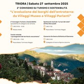La narrazione dei borghi dell’entroterra protagonista a Triora: sabato il 2° convegno su turismo e sostenibilità La narrazione dei borghi dell’entroterra protagonista a Triora: sabato il 2° convegno su turismo e sostenibilità
