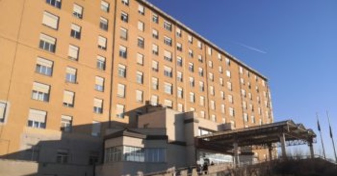 Una immagine dell'ospedale di Rivoli Una immagine dell'ospedale di Rivoli