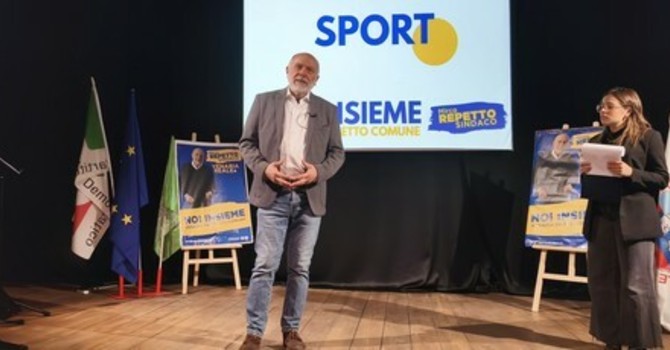 Mirco Repetto, candidato sindaco per Venaria