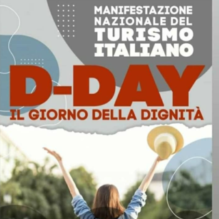 manifesto della protesta D-Day a Roma