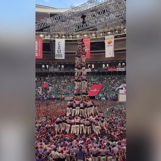 In Spagna la gara più grande al mondo di Castells, le celebri torri umane