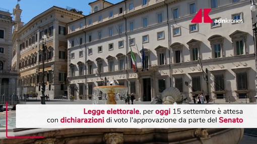 Legge elettorale, oggi il voto in Senato Legge elettorale, oggi il voto in Senato