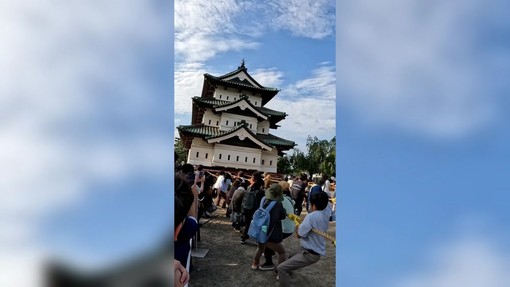 Giappone, tiro alla fune in 1800 per spostare un castello