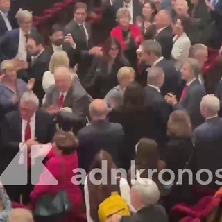 Cgil compie 120 anni, la Scala intona 'Bella ciao' Cgil compie 120 anni, la Scala intona 'Bella ciao'