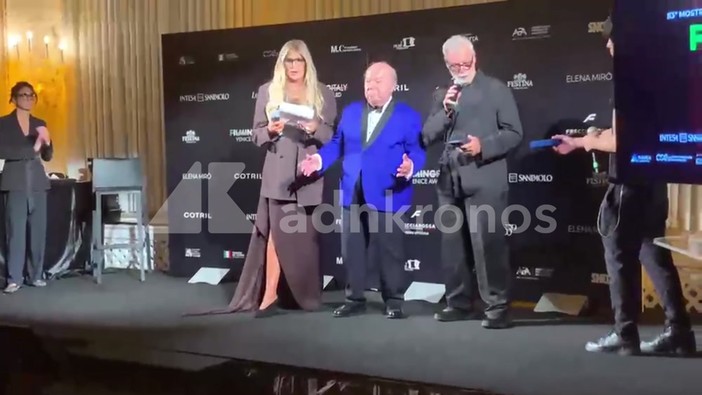 Venezia 83, a Lino Banfi la Medaglia della Camera dei Deputati