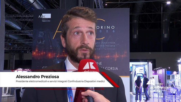 Sanità: Preziosa (Confindustria Dm), 'alleanza con ingegneri clinici per rimanere competitivi'