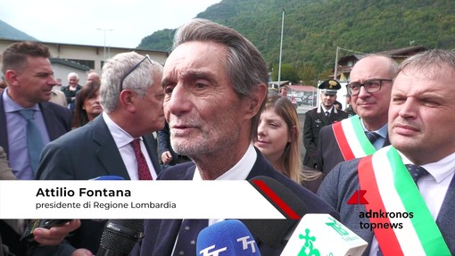 Trasporti: Fontana (Regione Lombardia), 'treno a idrogeno per una migliore qualità dell'aria' Trasporti: Fontana (Regione Lombardia), 'treno a idrogeno per una migliore qualità dell'aria'