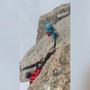 Due alpinisti bloccati sul Dente Gigante in Valle d'Aosta, le immagini dei soccorsi