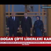 Vertice Nato, l'arrivo di Trump e Meloni al ricevimento ufficiale ad Ankara Vertice Nato, l'arrivo di Trump e Meloni al ricevimento ufficiale ad Ankara